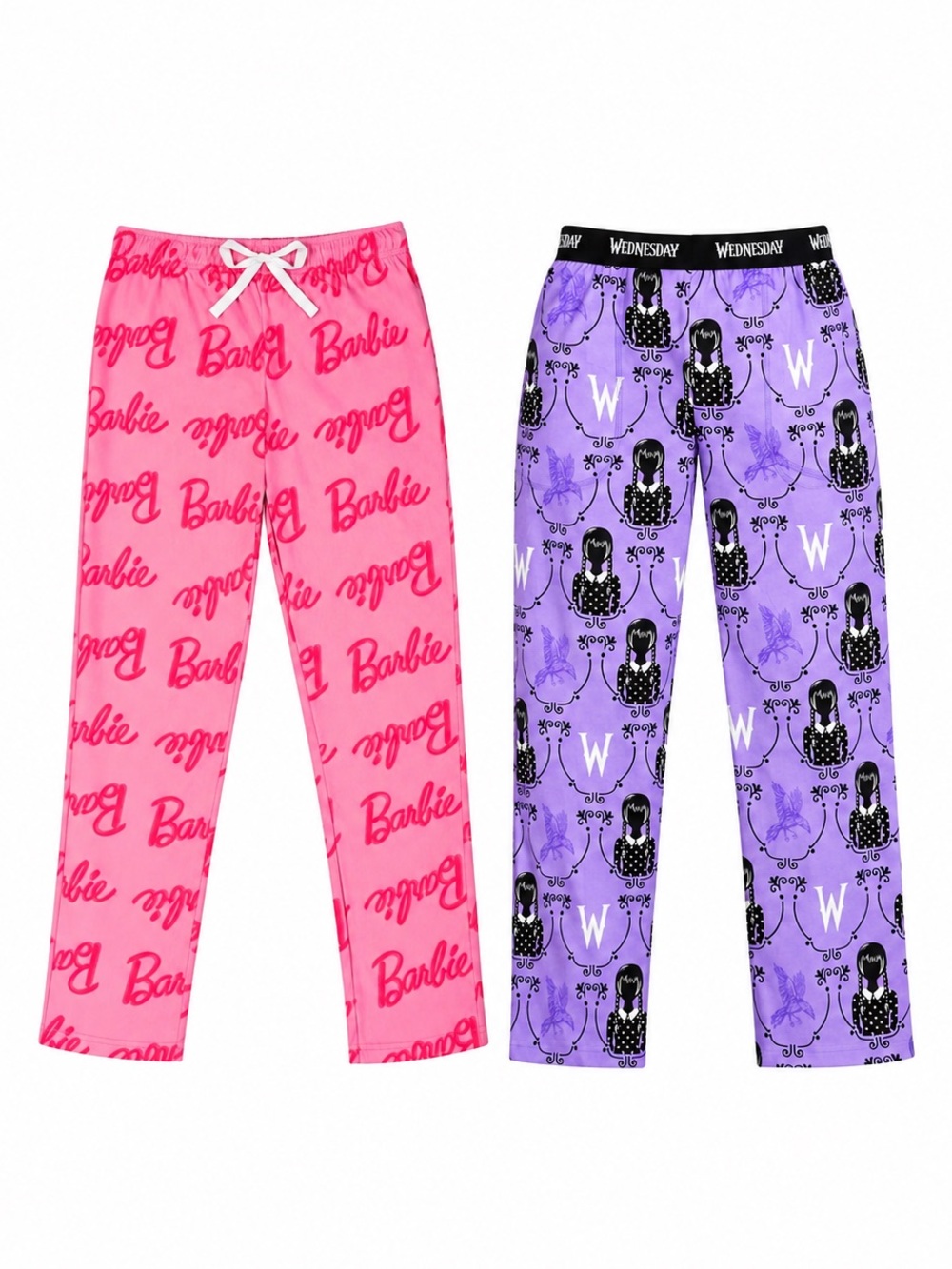 2-Pack Pajama Pants Bundle - Pink & Purple